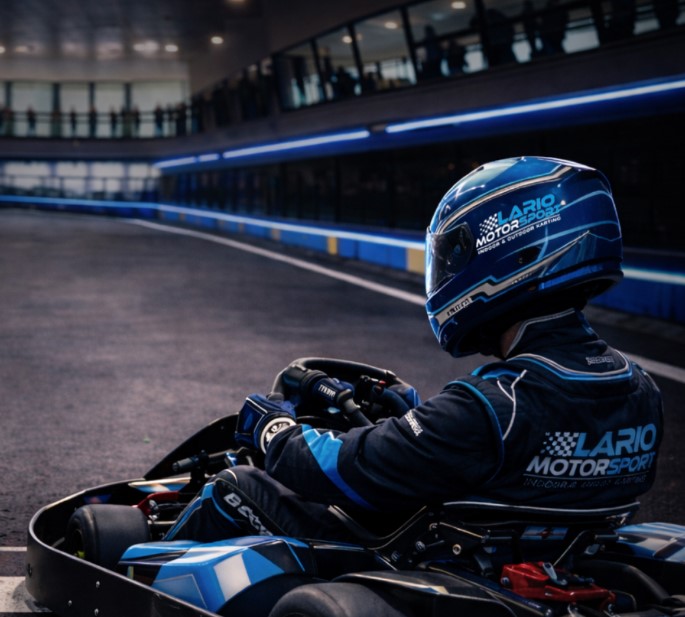 kartodromo Lario Motorsport sul lago di como