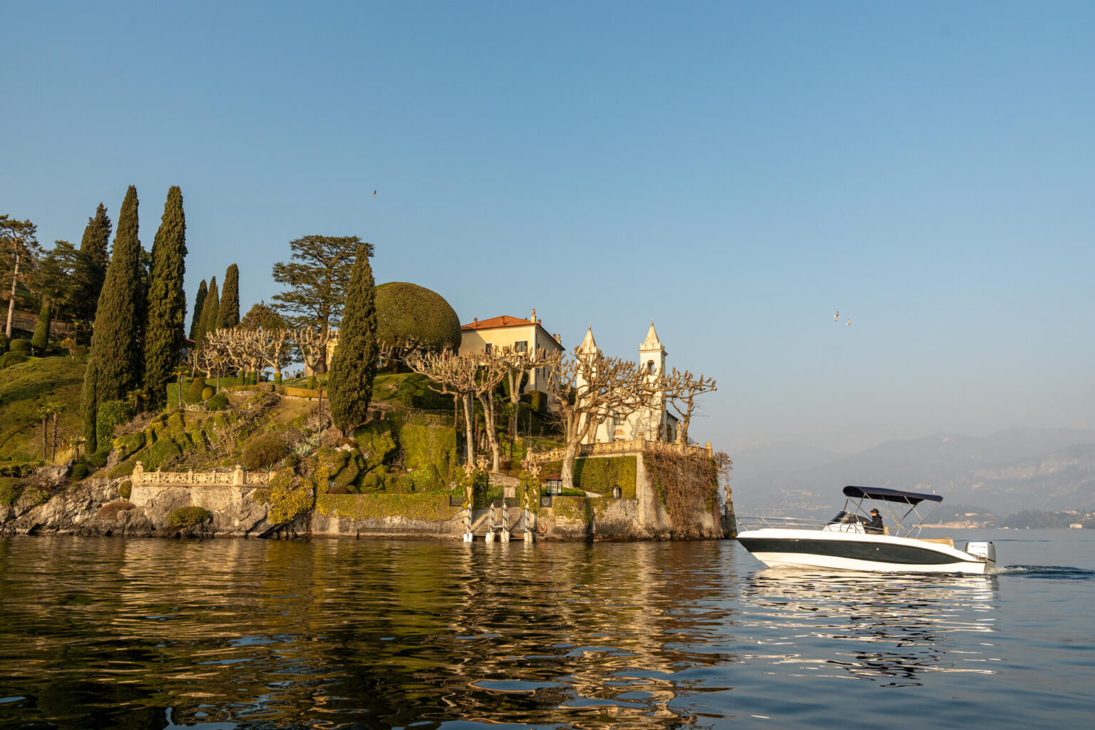 barca Eden 26 per boat tour sul Lago di Como