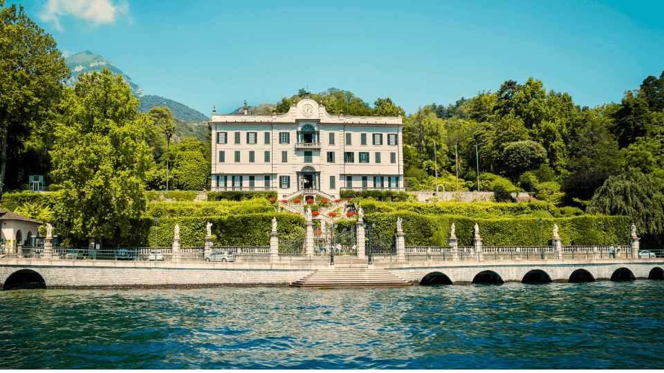 visitare villa carlotta con boat tour privato sul lago di como
