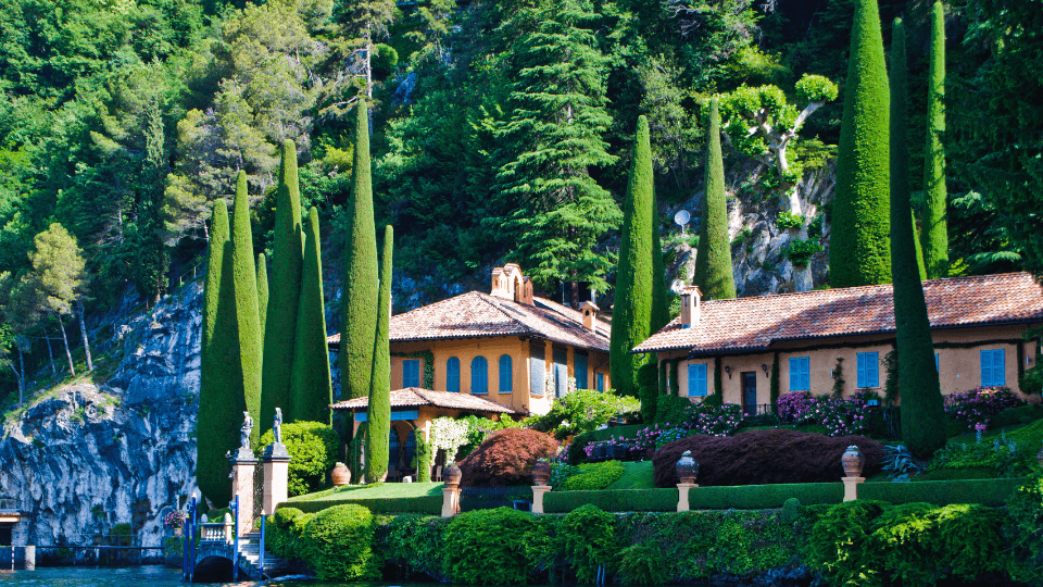 villa la cassinella durante boat tour privato di sul lago di como