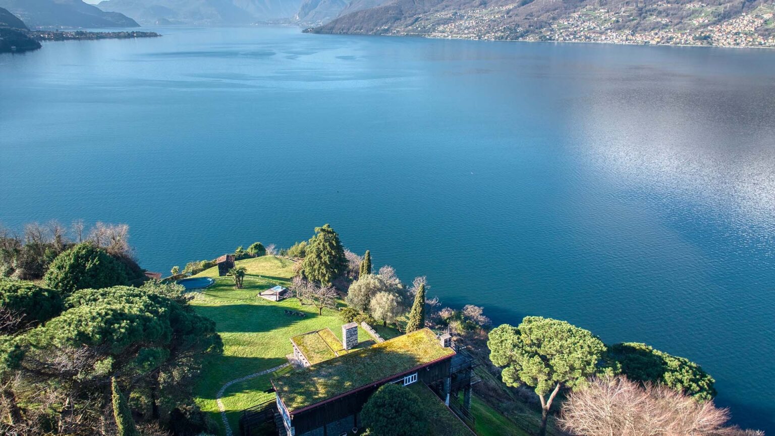 villa di lusso in affitto sul lago di como