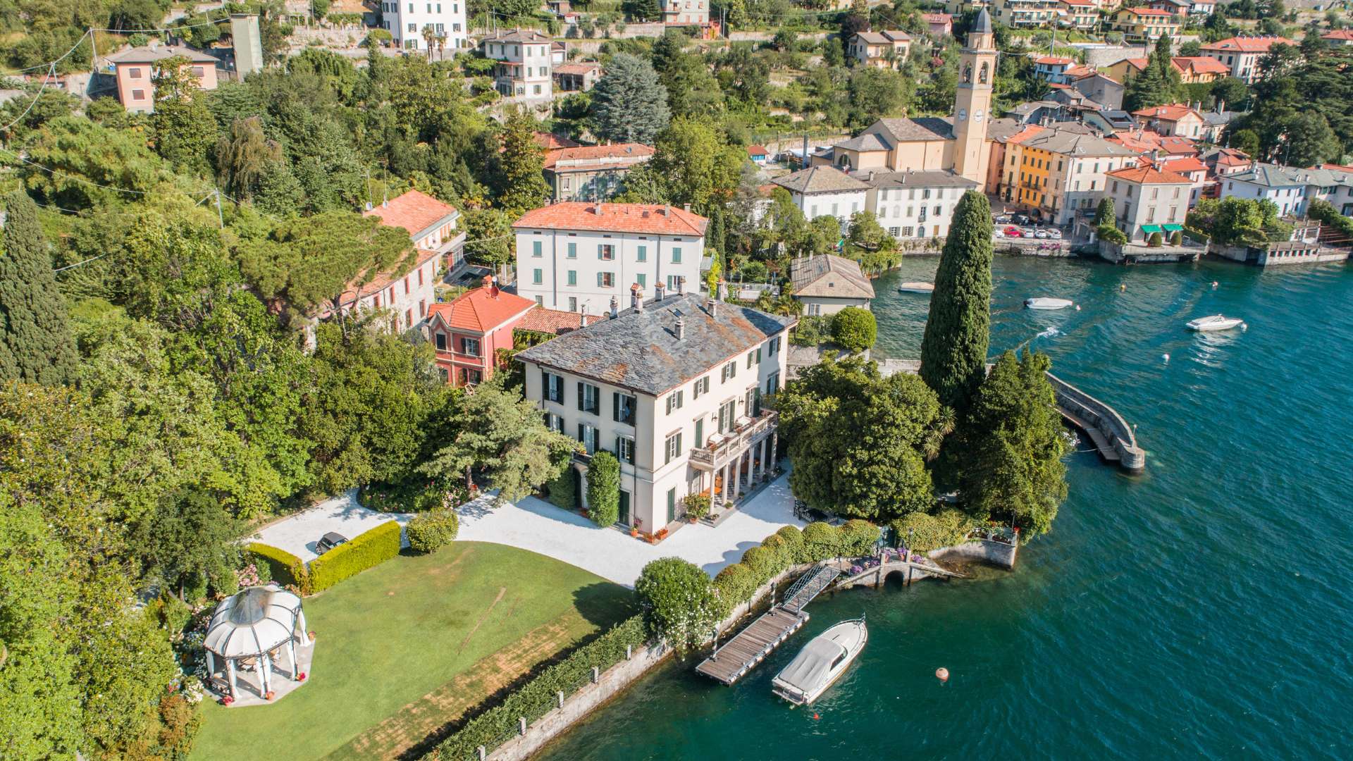 villa oleandra am comer see in laglio (ehemalige villa von george clooney)
